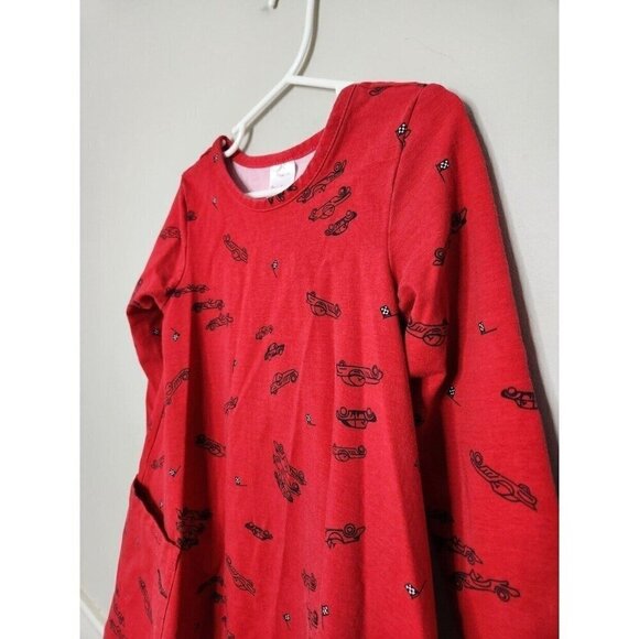 HANNA ANDERSSON Red Car Dress - Picture 2 of 5